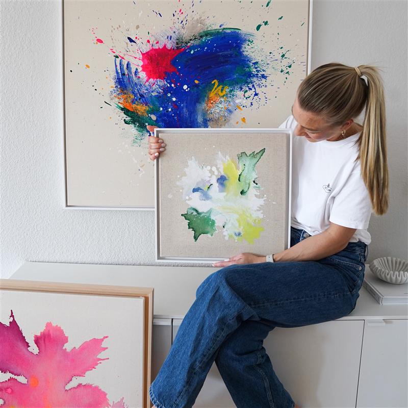 Lina im Atelier